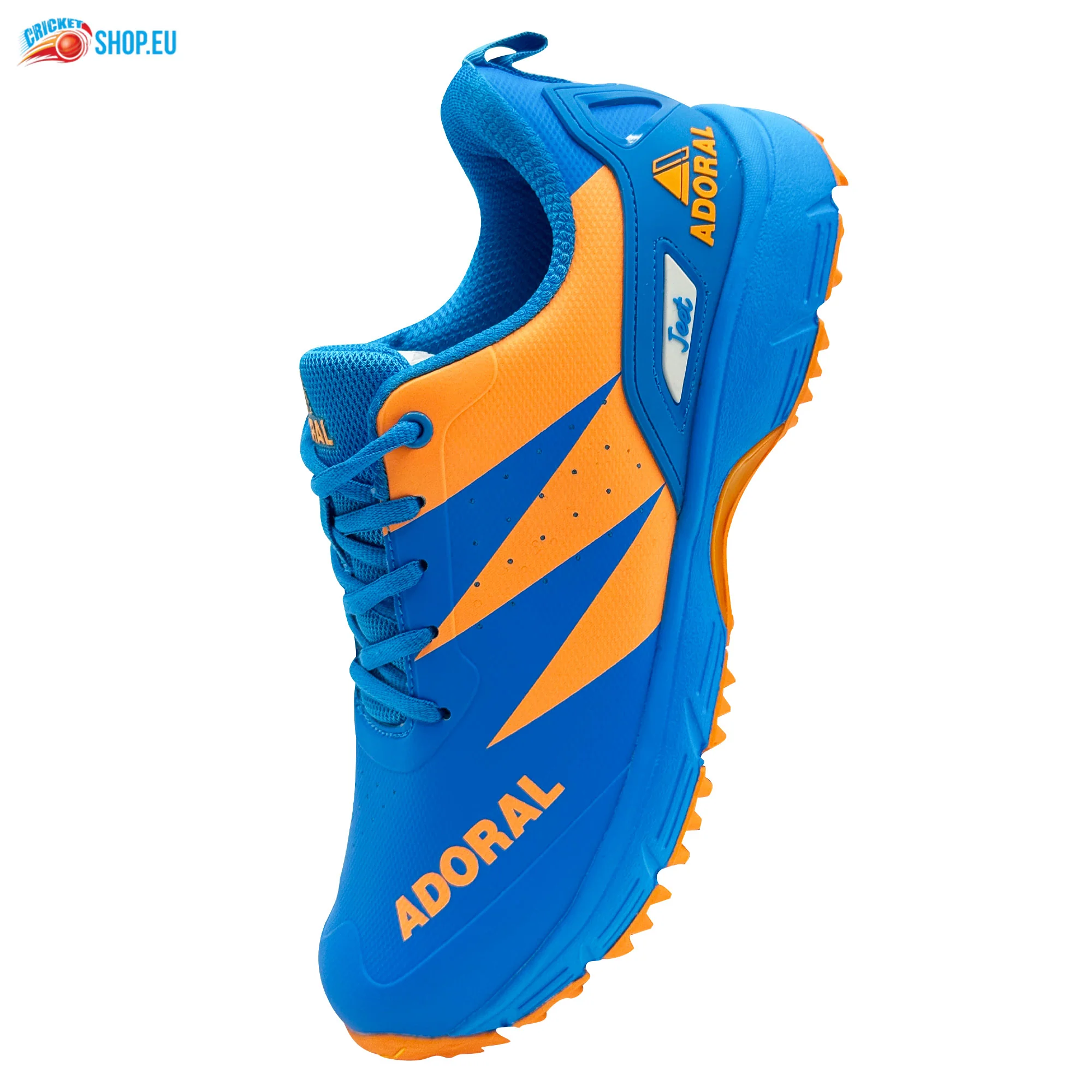 ADORAL Jeet Blue Orange Cricket Shoes - Image 2