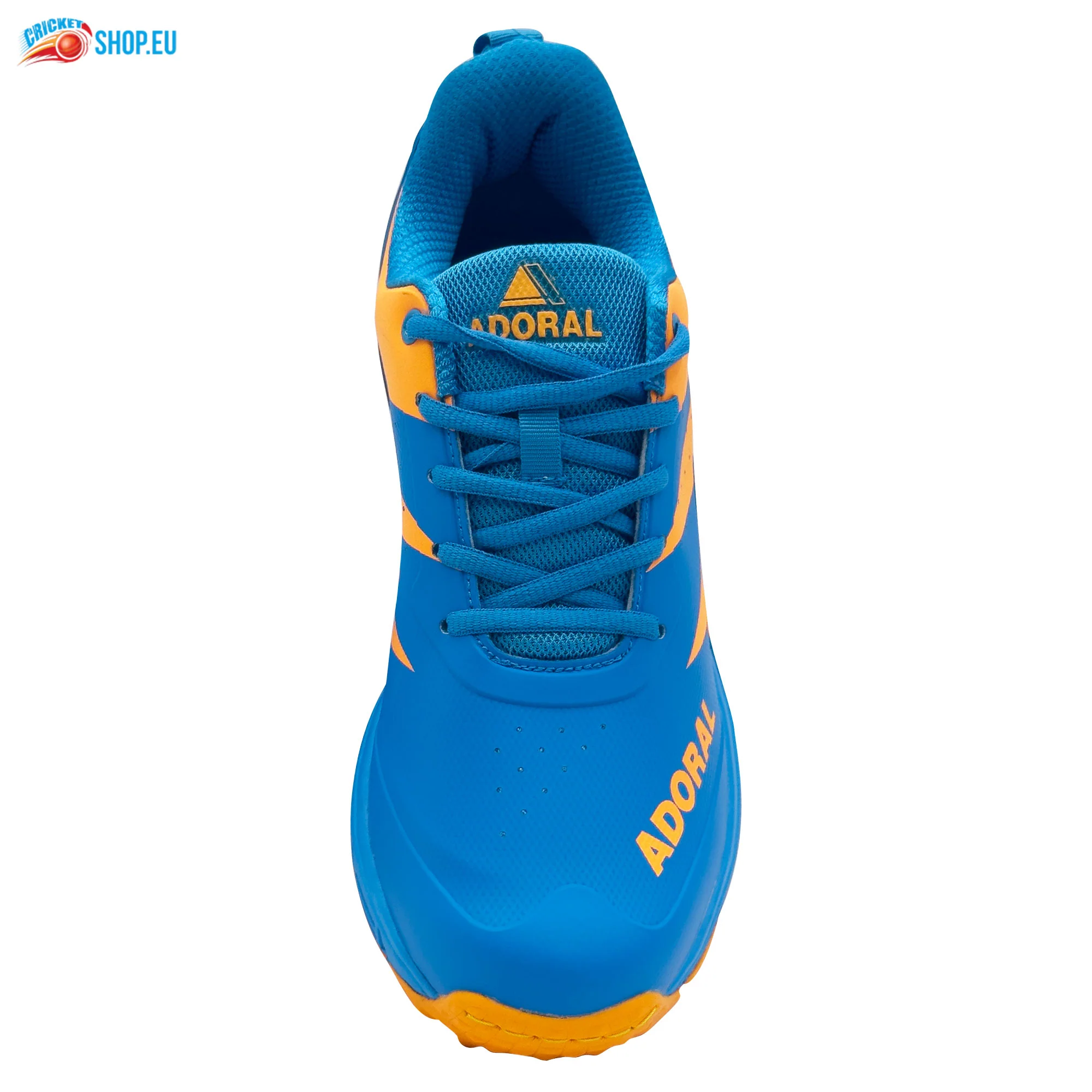 ADORAL Jeet Blue Orange Cricket Shoes - Image 7