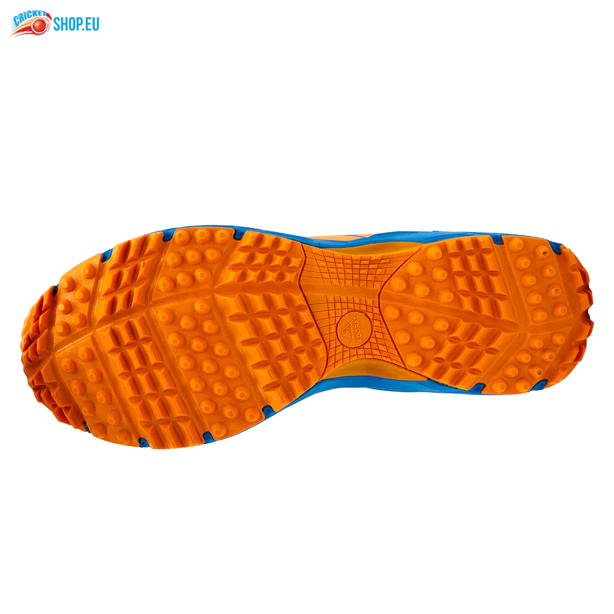 ADORAL Jeet Blue Orange Cricket Shoes - Image 8