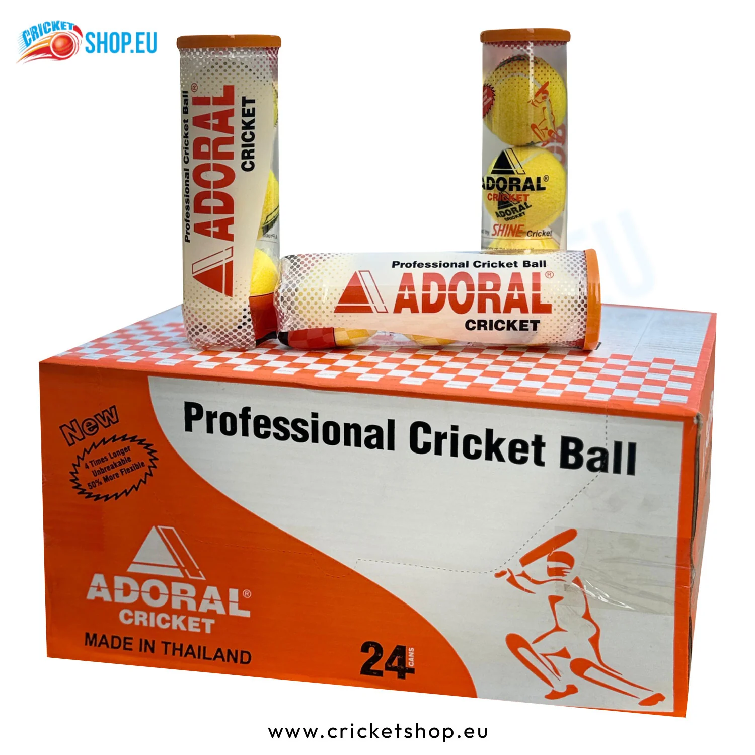 Adoral Shine Cricket Ball 3 Pack Ball - Image 4