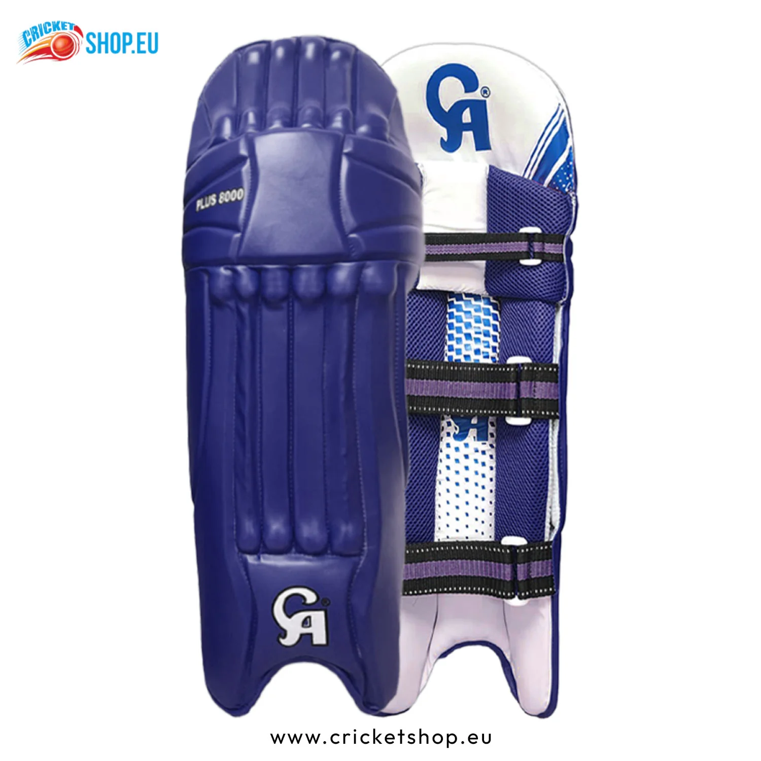 CA Plus 8000 Batting Pads Blue Ambi - Image 3