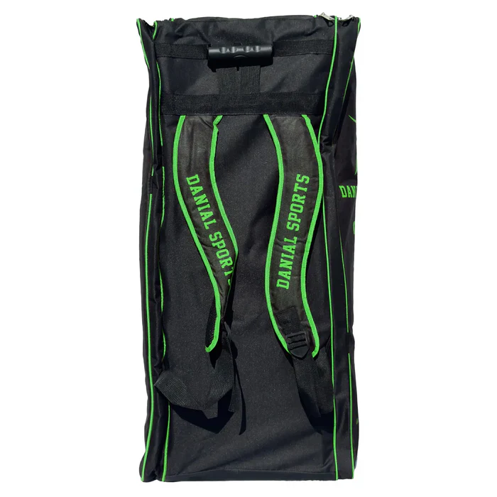 DS 1.0 Duffle Cricket Bag Black/Green - Image 6