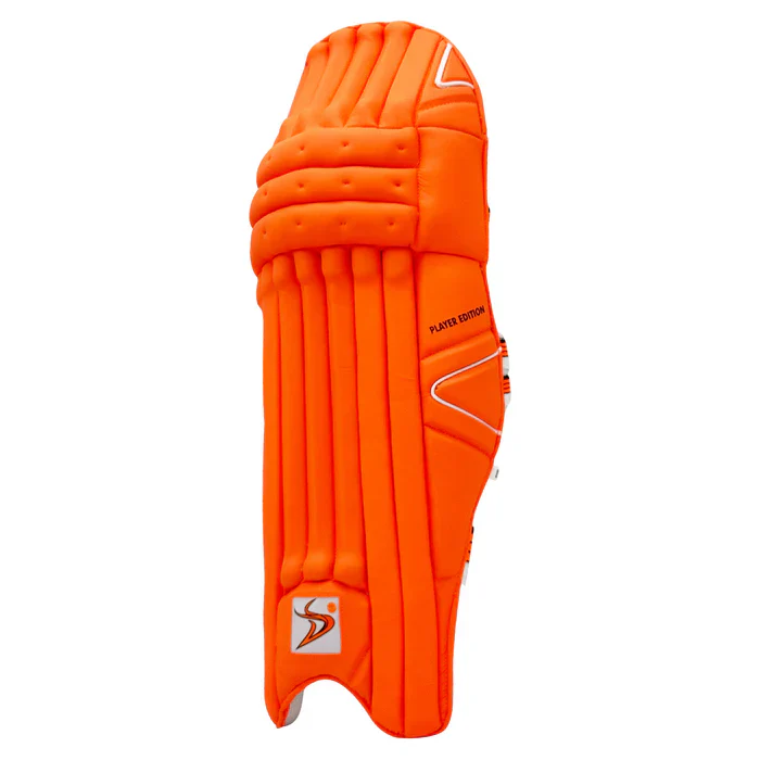DS 1.0 Orange Cricket Batting Pads Adult - Image 12