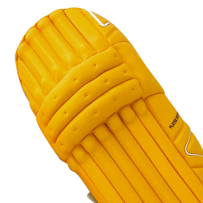 DS 1.0 Yellow Cricket Batting Pads Adult - Image 5