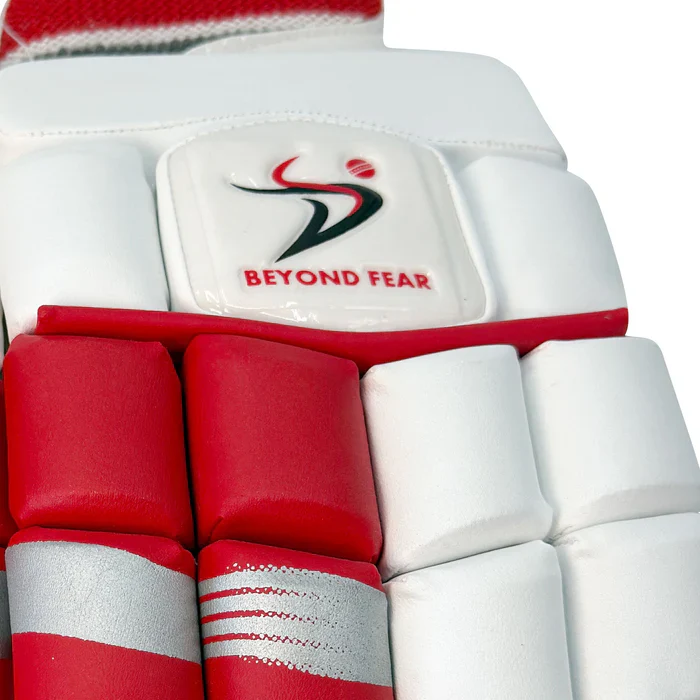 DS 1.1 L.E Batting Gloves White/Red - Image 7
