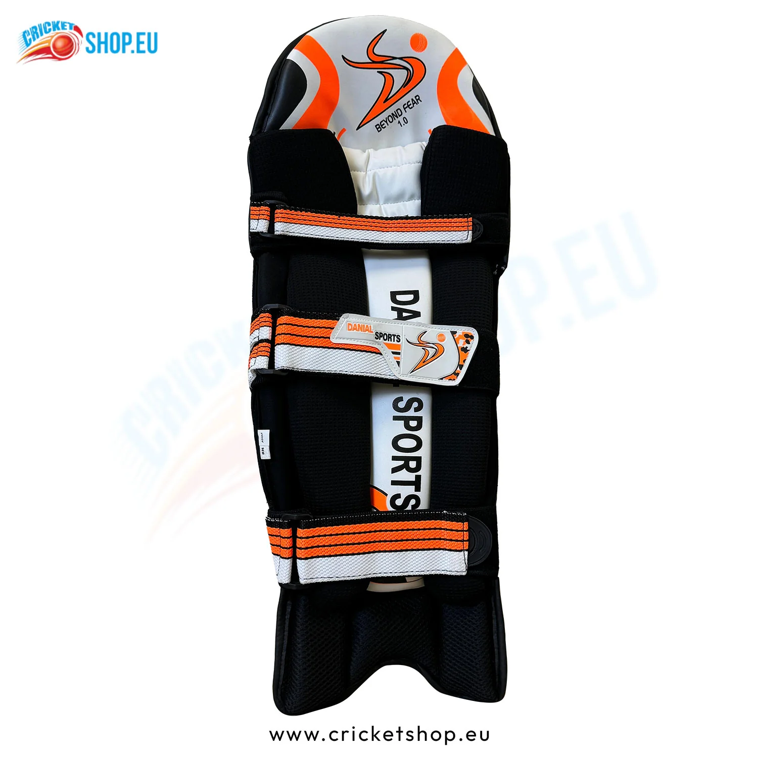 DS Black Cricket Batting Pads Adult - Image 5