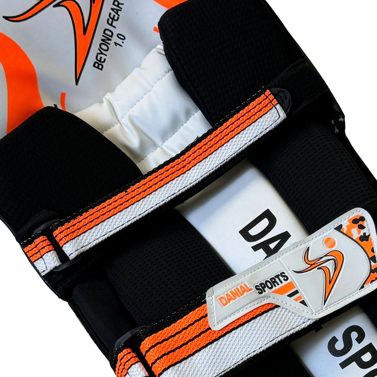 DS Black Cricket Batting Pads Adult - Image 7