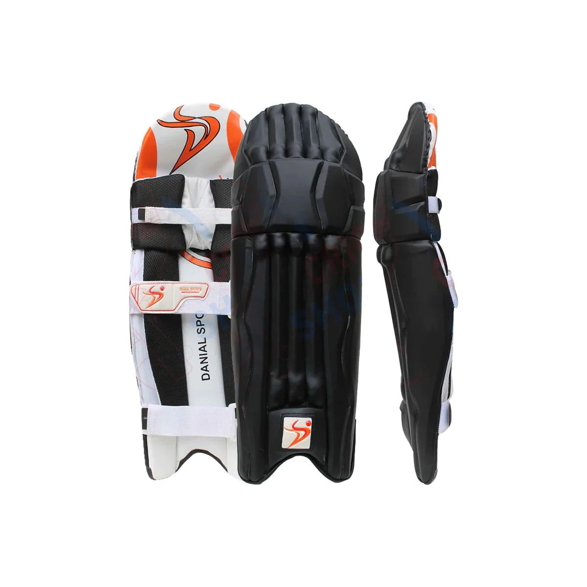 DS Black Cricket Pads And Gloves Set - Image 5