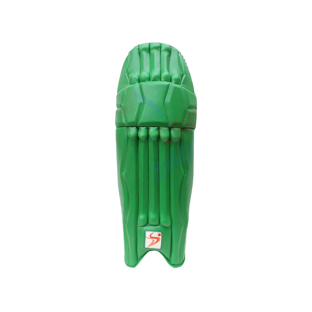 DS Green Cricket Pads & Gloves Set - Image 4