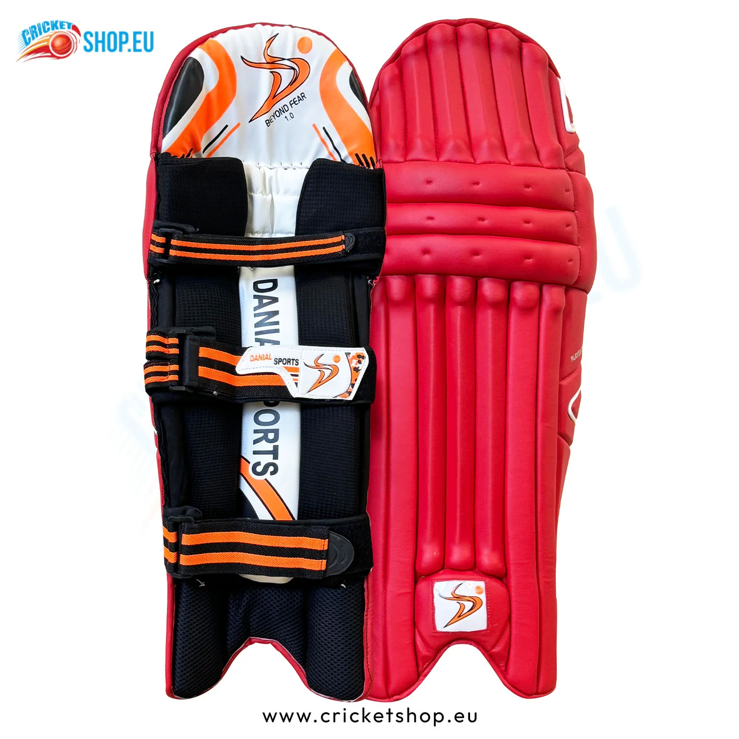 DS Red Cricket Batting Pads Adult