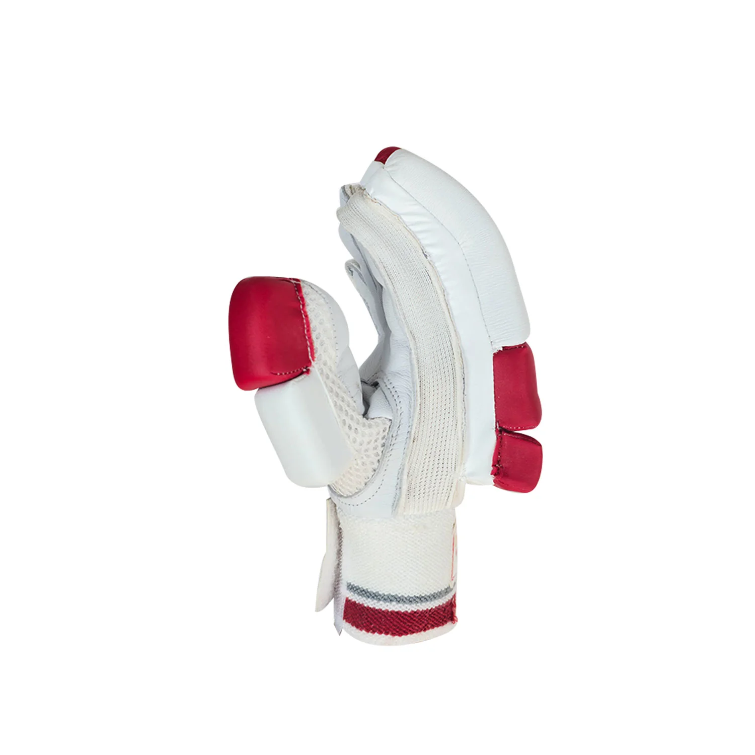 DS Red/White 1.0 Batting Gloves Junior - Image 3