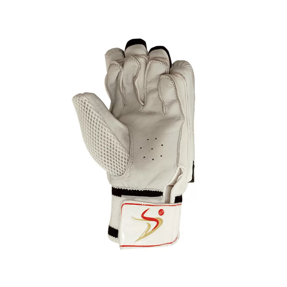 DS Sports Black/White 1.0 Batting Gloves Junior - Image 4