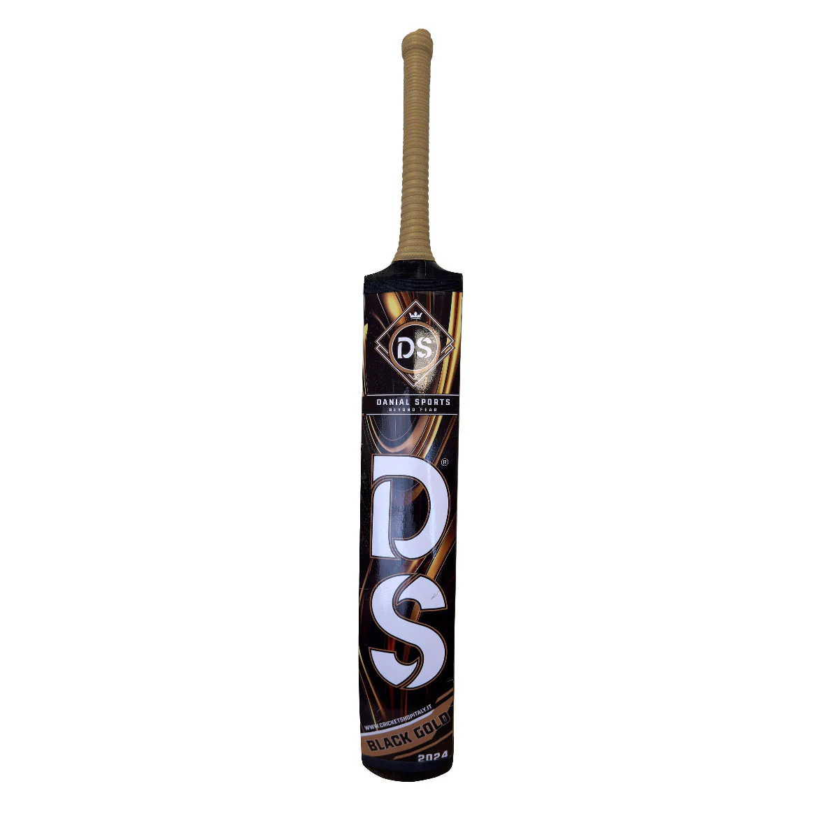 DS Srilankan Black Gold Tape Ball Bat - Image 2