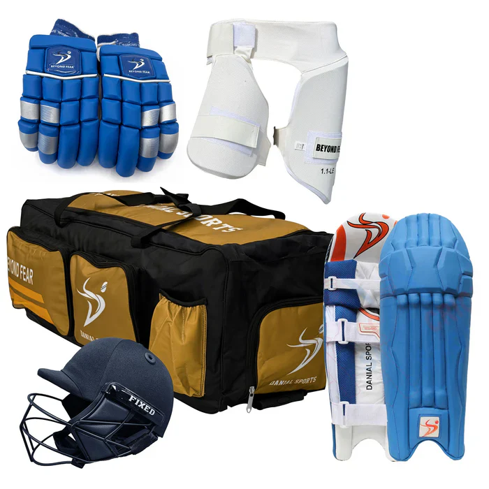 DS T/20 Pro Cricket Set Without Bat Blue - Image 2