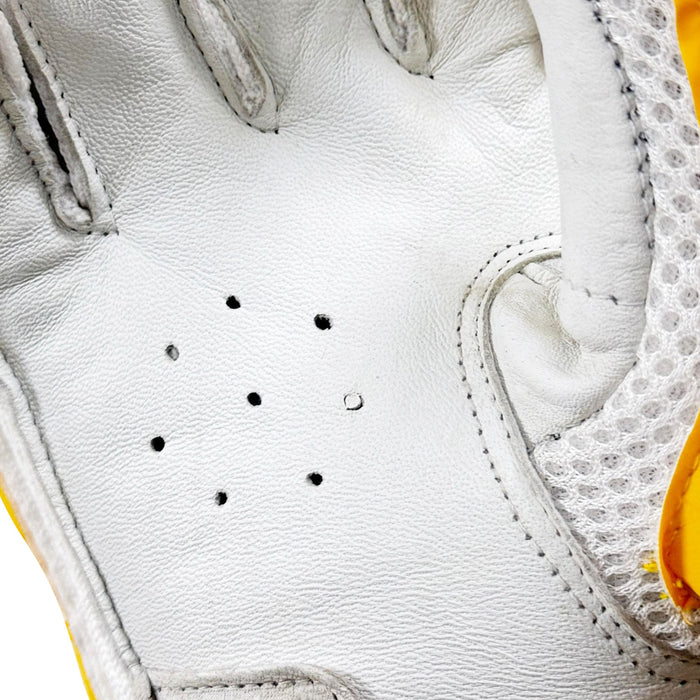 DS Yellow Cricket Batting Gloves Adult - Image 9