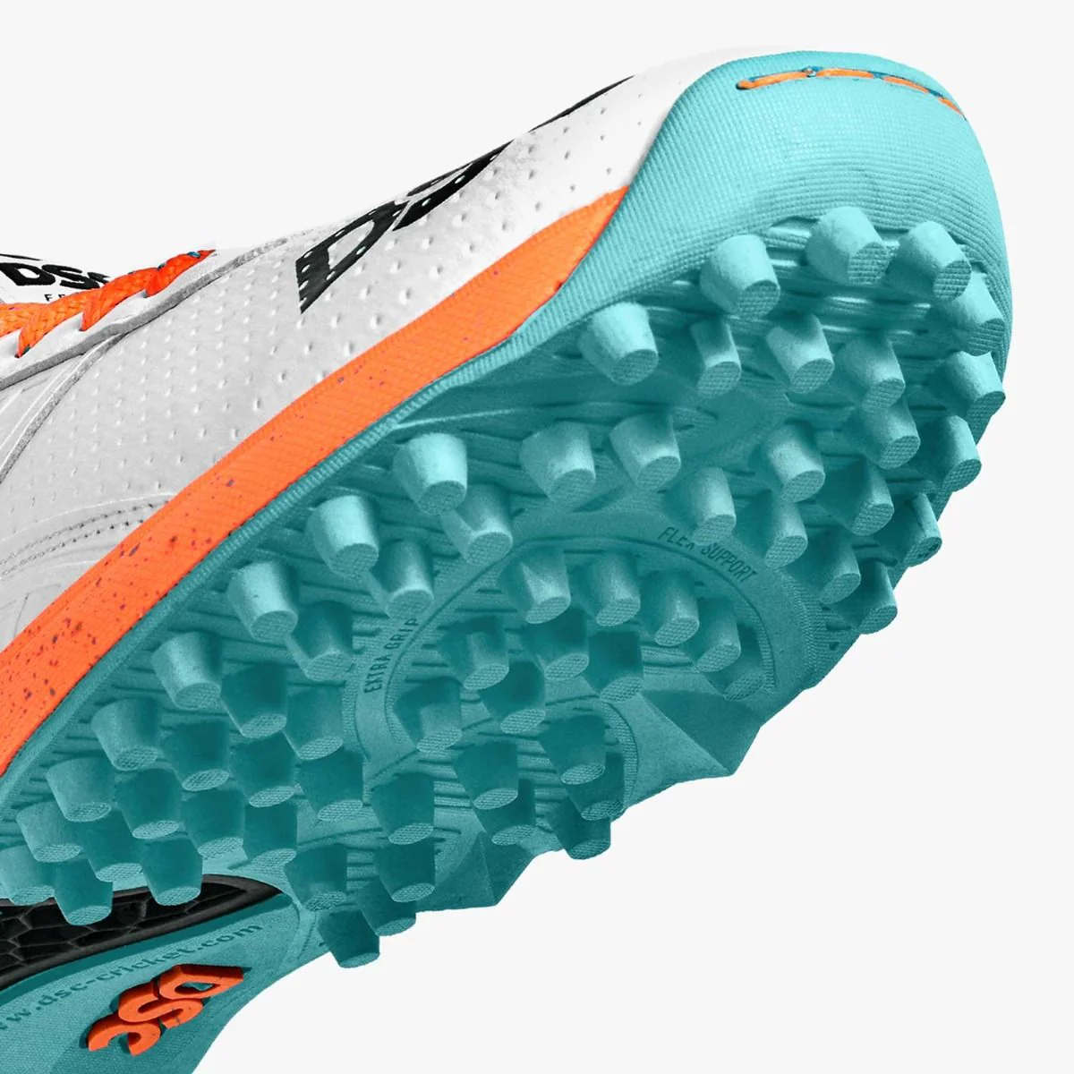 DSC Jaffa 22 Cricket Shoes Orange - Image 5