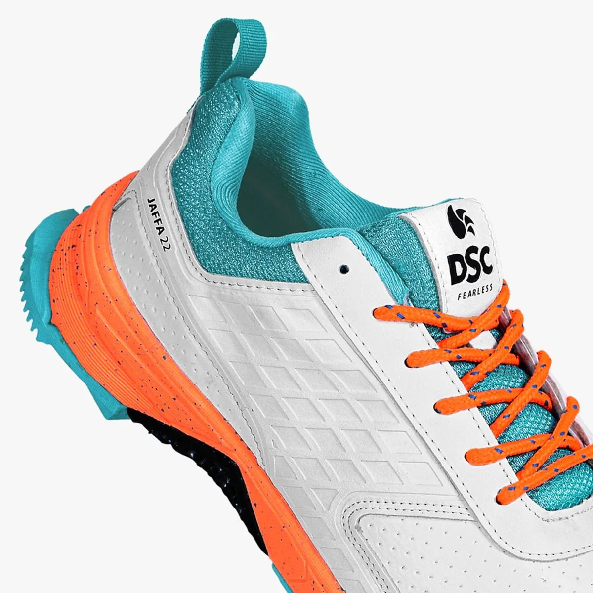 DSC Jaffa 22 Cricket Shoes Orange - Image 6