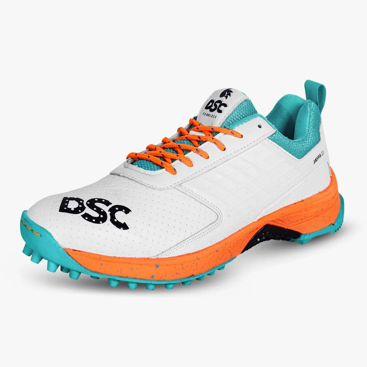 DSC Jaffa 22 Cricket Shoes Orange - Image 8