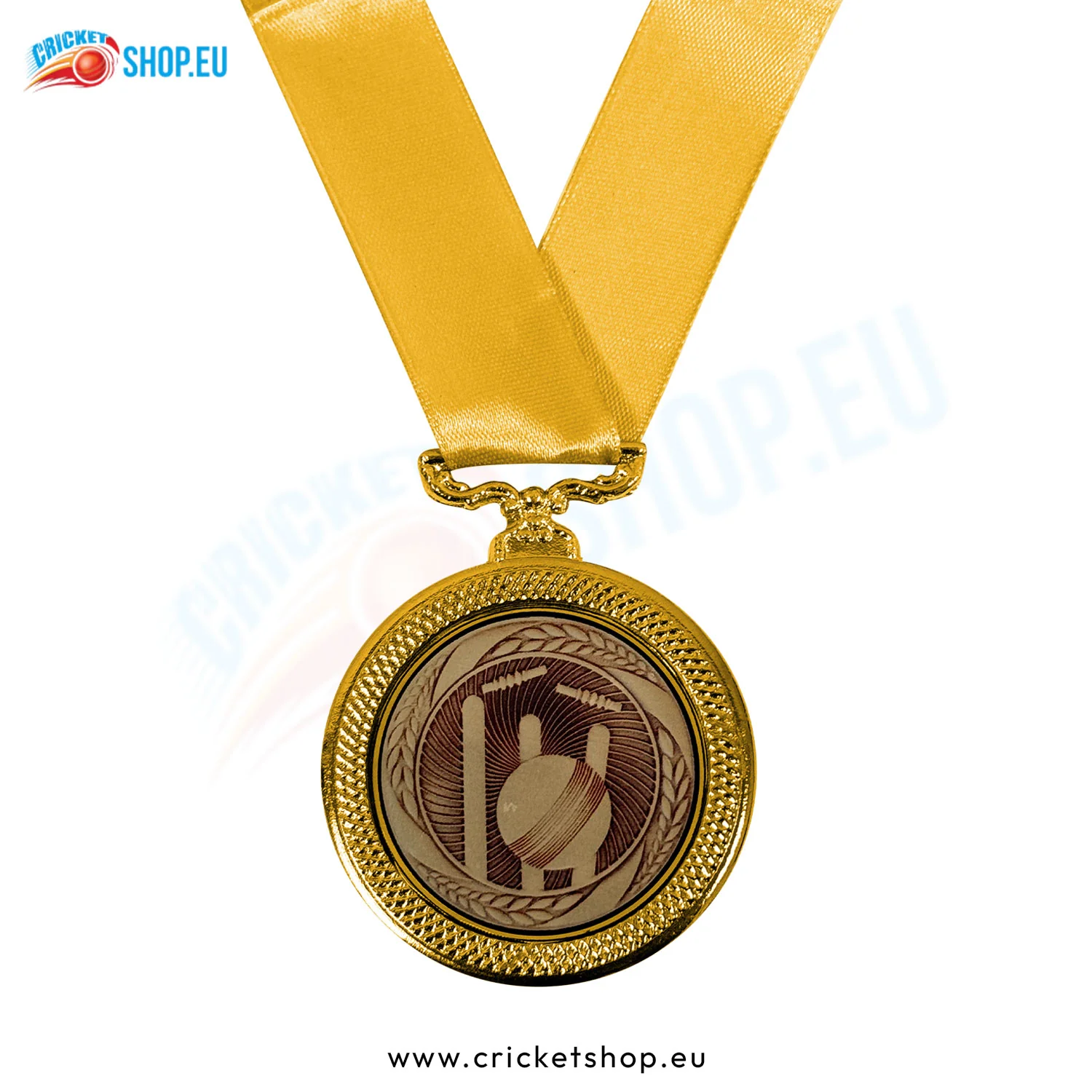 Falcon Cricket Medal 60mm - Image 3