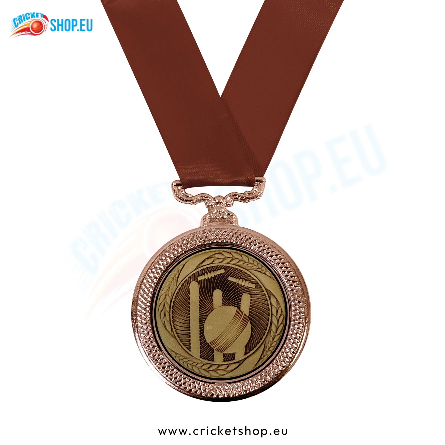 Falcon Cricket Medal 60mm - Image 4