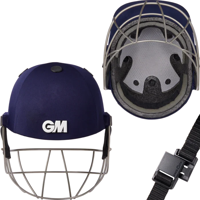 Gunn And Moore Maestro Ti Helmet Titannium Grill - Image 5