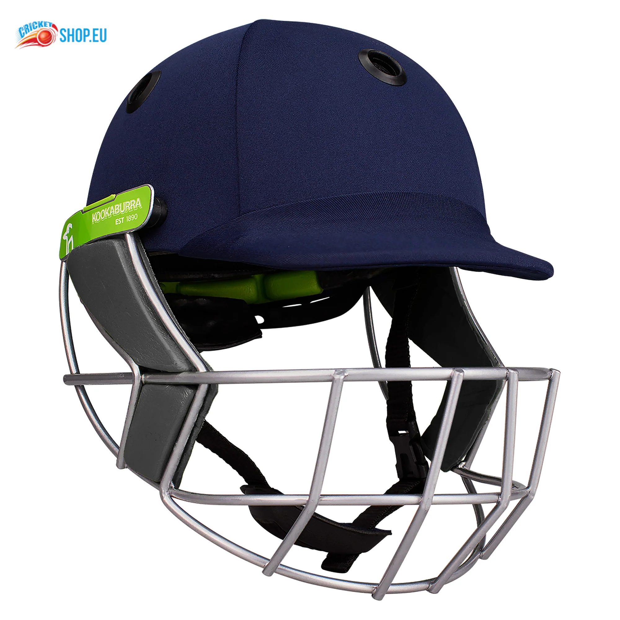 Kookaburra Pro 1500 Cricket Helmet Navy - Image 3