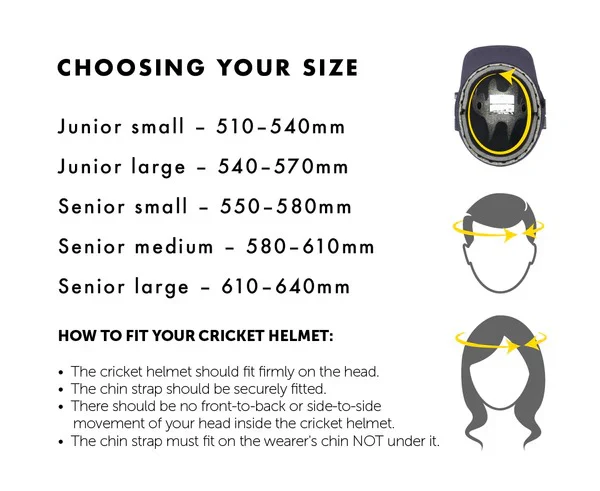 Masuri C Line Plus Steel Cricket Helmet Black - Image 7