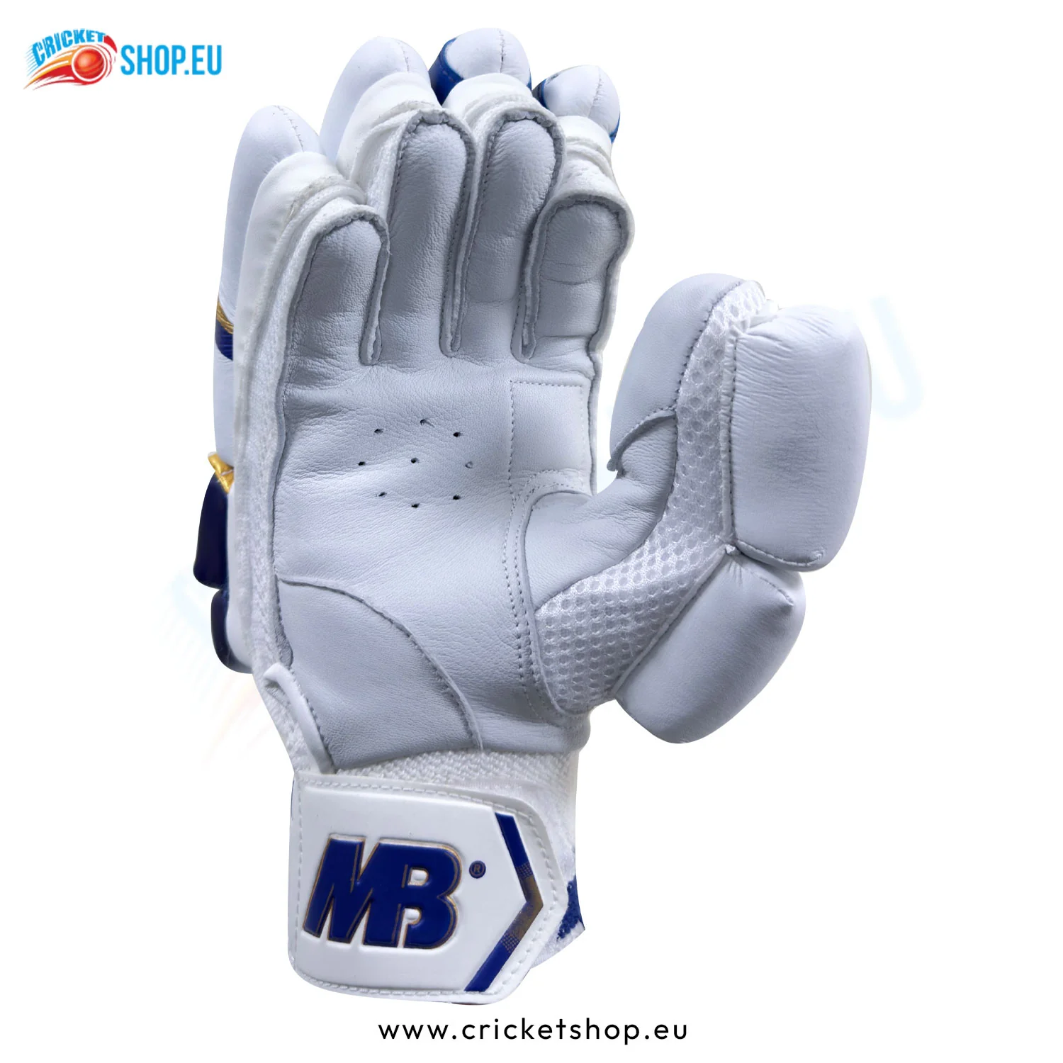 MB Malik Pearl Cricket Batting Gloves - Image 3