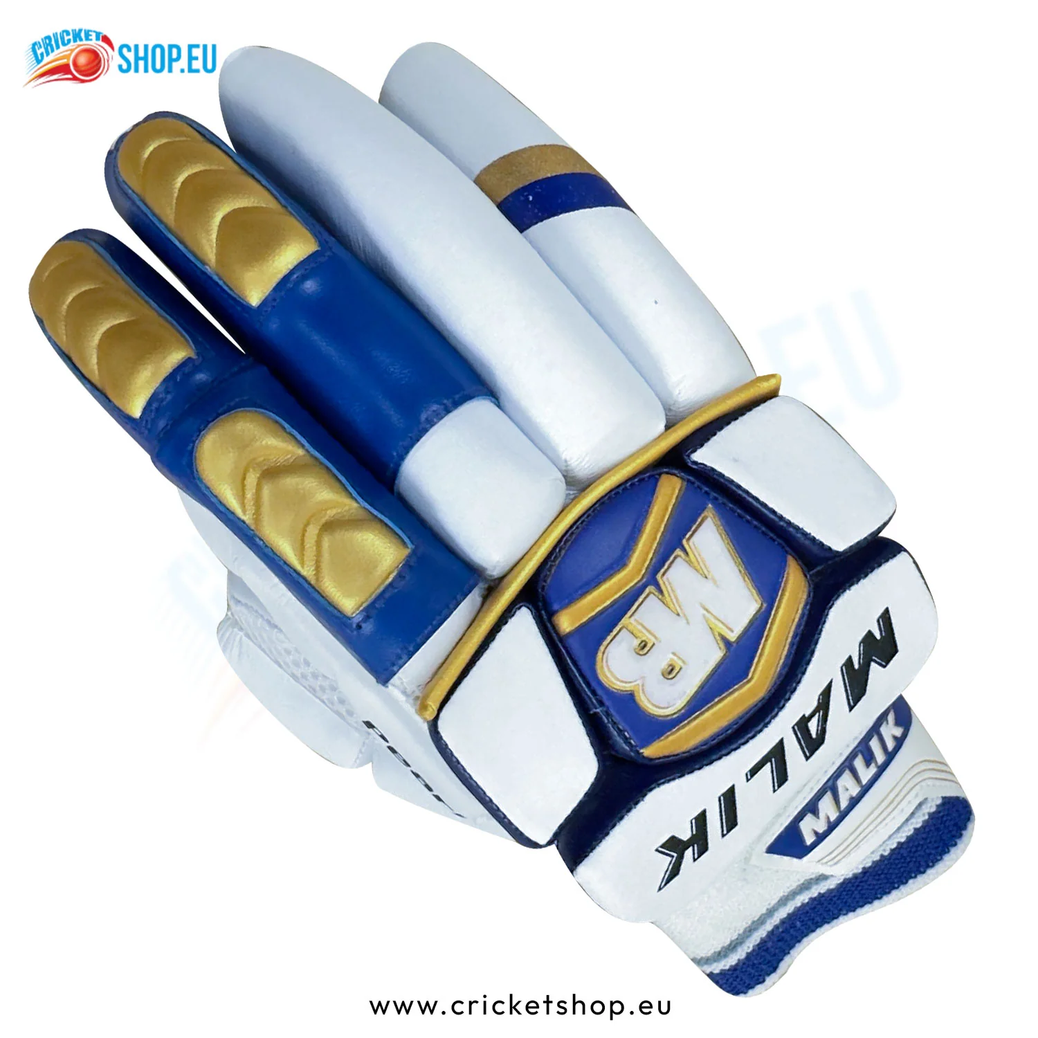 MB Malik Pearl Cricket Batting Gloves - Image 8