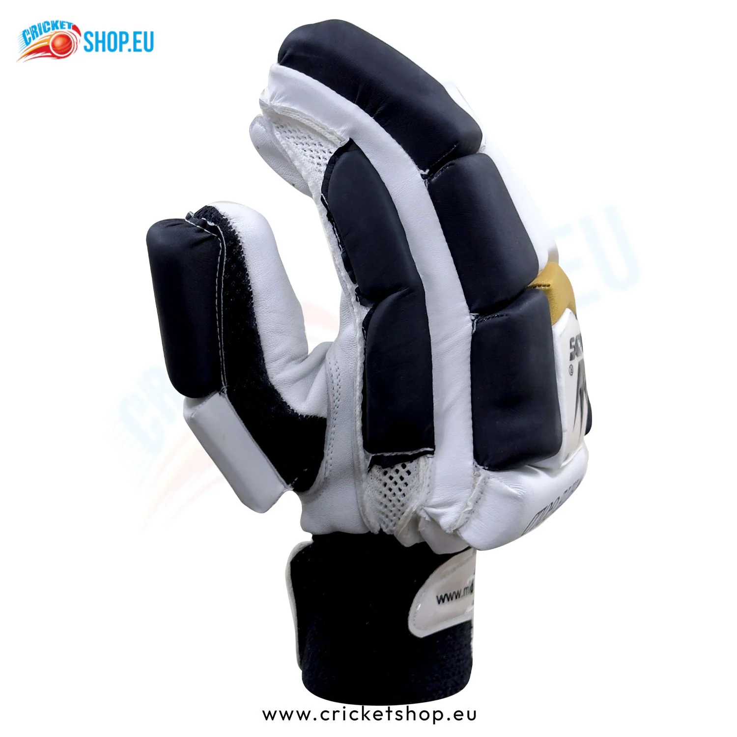 MIDS White Gold Batting Gloves - Image 5