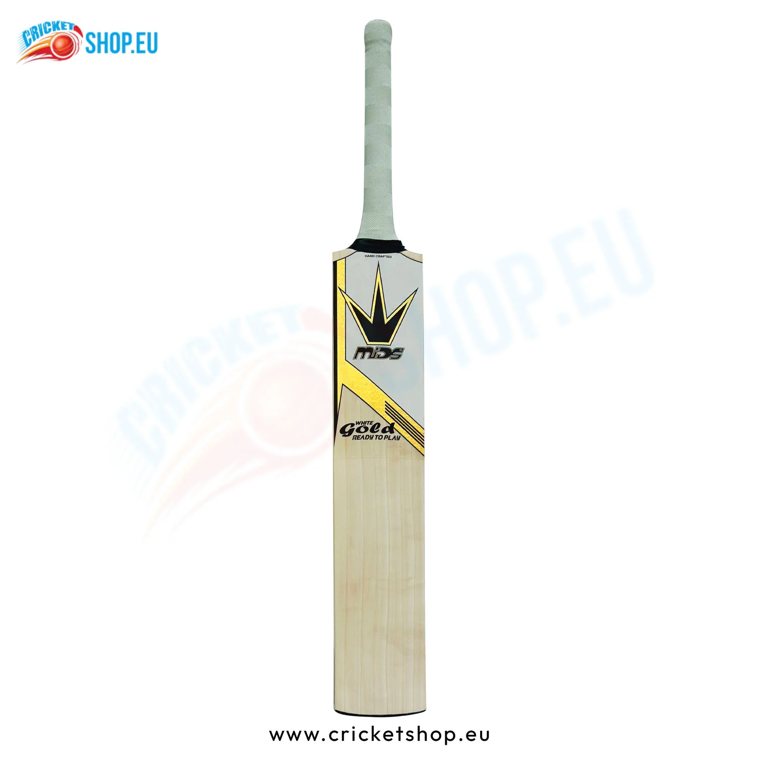 Mids White Gold English Willow Cricket Bat - Image 7