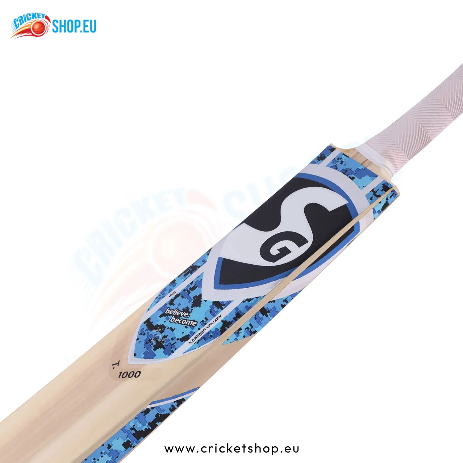 SG T-1000 Kashmir Willow Tennis Cricket Bat - Image 8