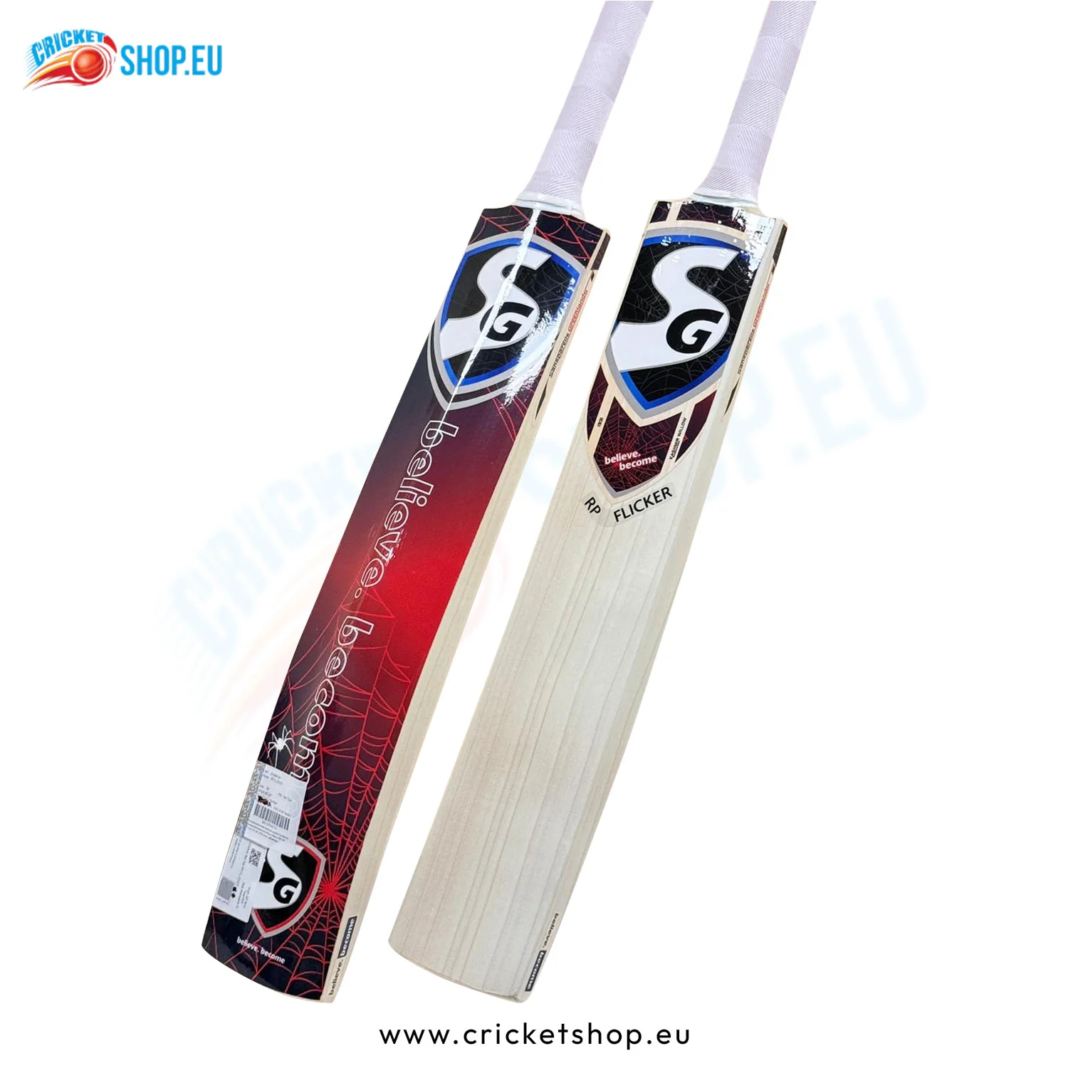 SG RP Flicker Kashmir Willow Cricket Bat - Image 2