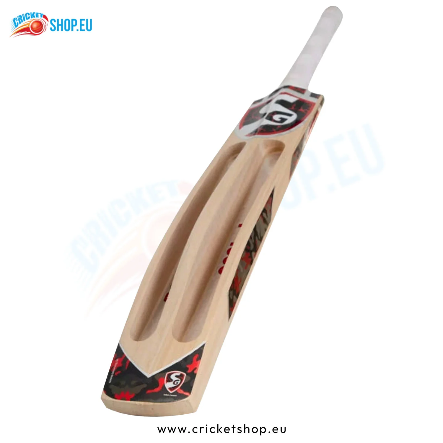 SG T-1600 Kashmir Willow Cricket Bat - Image 2