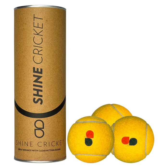 Shine Cricket Tape Ball 3 Ball Pack
