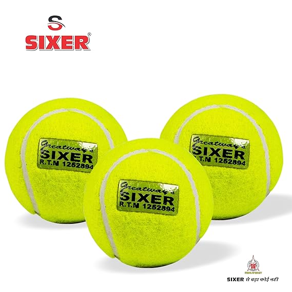 Sixer Greatways Cricket Tennis Ball - Image 4