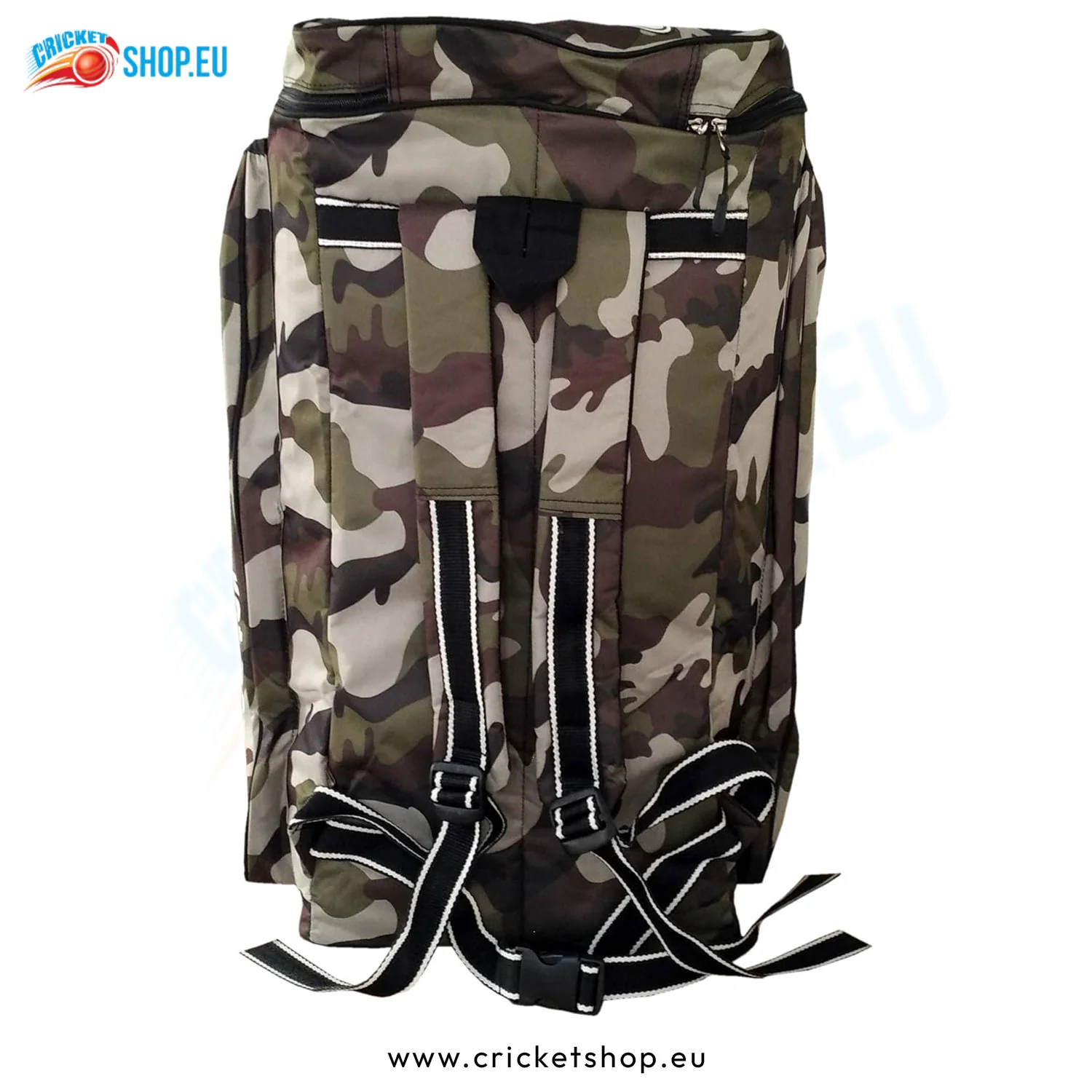 SS Camo Duffle Cricket Kit Bag Green - Image 4