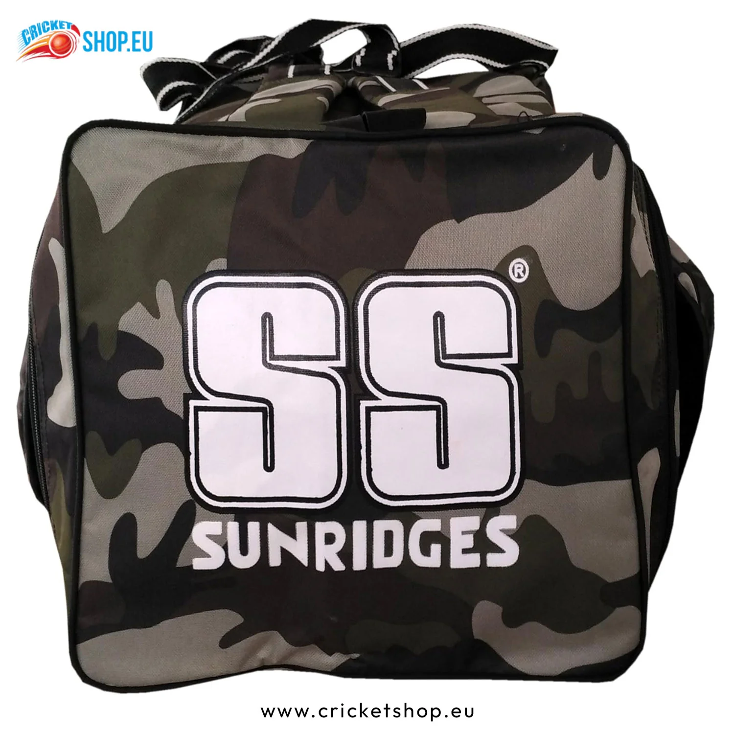 SS Camo Duffle Cricket Kit Bag Green - Image 5