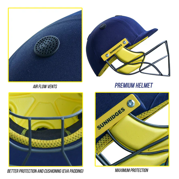 SS Premium Cricket Helmet - Image 4