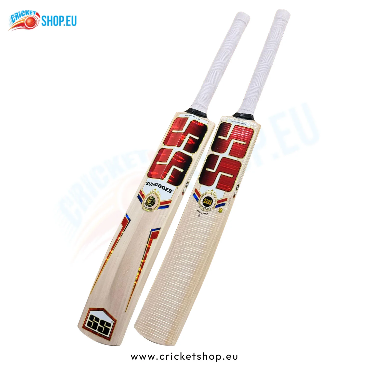 SS Rinku Singh Kashmir Willow Cricket Bat - Image 2
