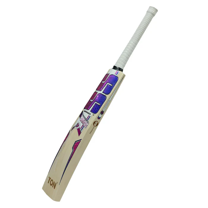 SS Sky Blaster English Willow Cricket Bat SH - Image 5