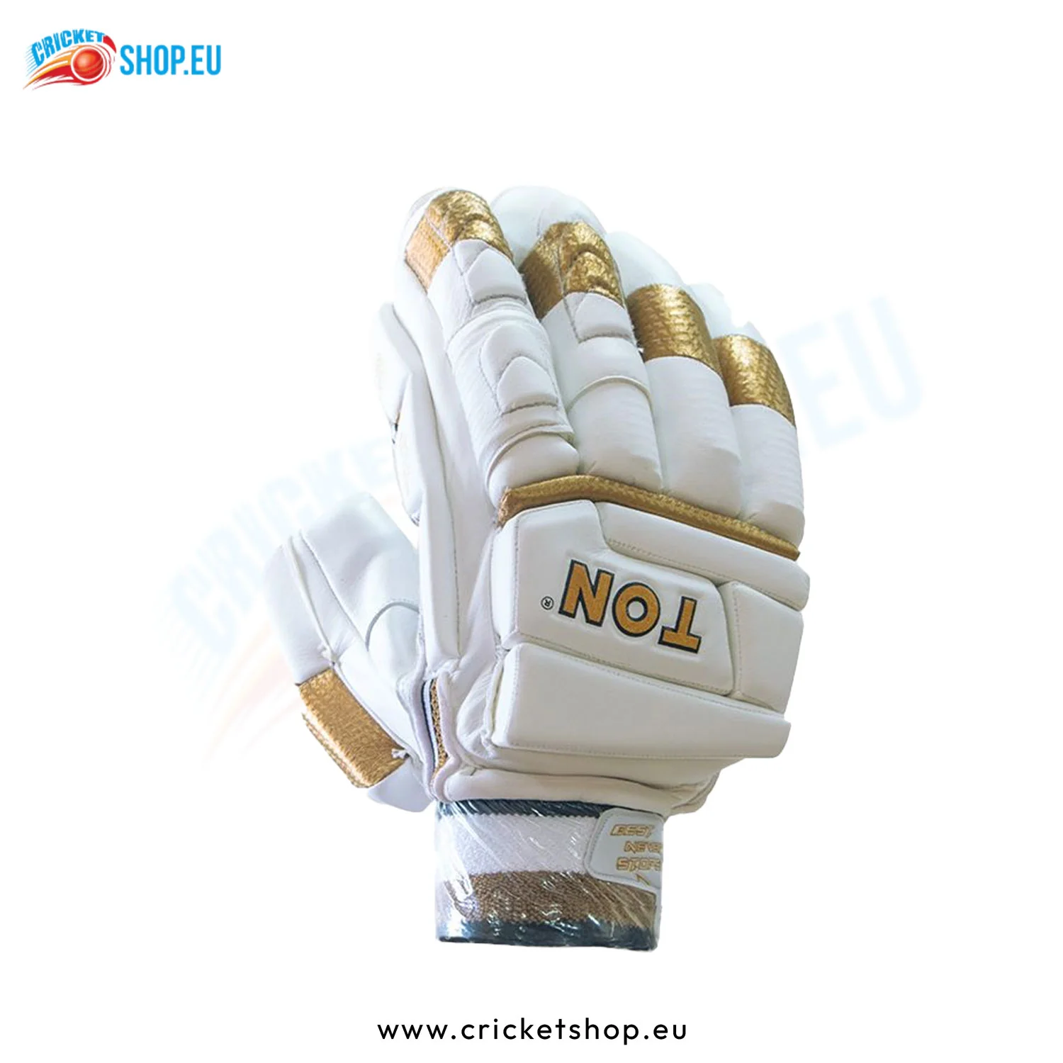 SS TON Gold Edition Cricket Batting Gloves - Image 2